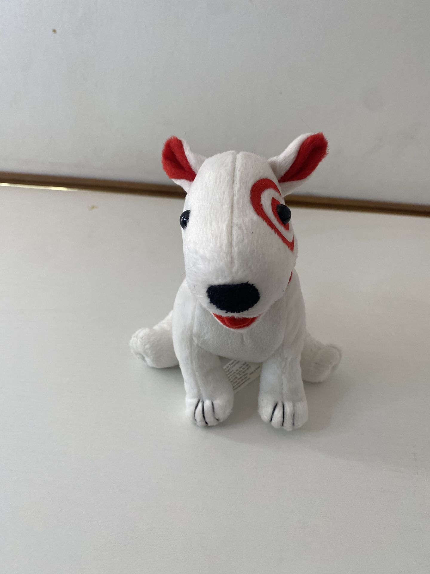 Target Bullseye 7” Dog Plush The Inn Thing 2001 Puppy Stuffed Animal