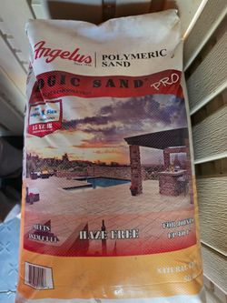Angelus Logic Sand Pro Polymeric Sand - 50 lb (Natural Tan)