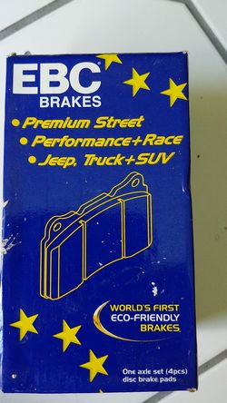 New Eco friendly jeep, truck or SUV brakes