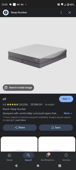 Sleep Number King Size Bed