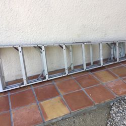 Nice Used 8ft GORILLA METAL LADDER stepladder 