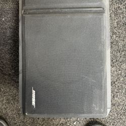 Bose Speakers  (3), With DENON RECEIVER
