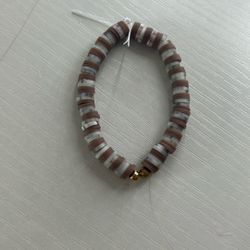 “Iced Coffee” Handmade Bracelet