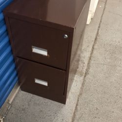 Metal file cabinet