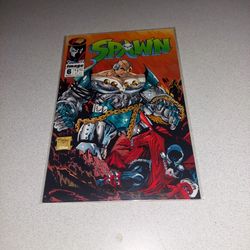 SPAWN #6 COMIC BAGGED AND BOARDED 