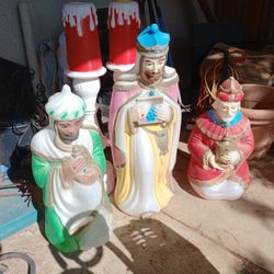 3 Wiseman Blow Molds 50 Each All For 125