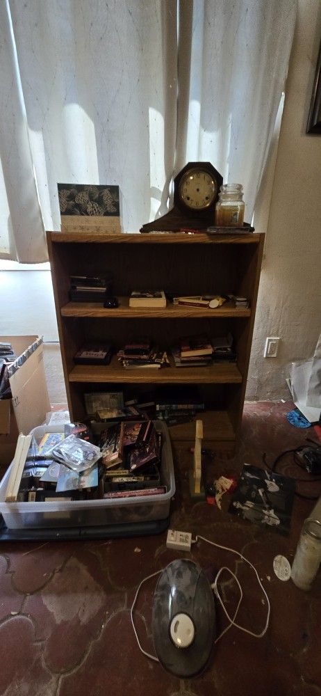 Small Book Shelf. Oal-like Finish