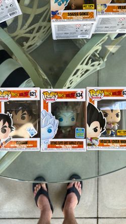 Funko Pop Dragonball Z Exclusives Set