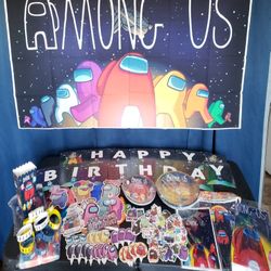 Among Us Balloons Among Us Decorations Among Us Party Supplies