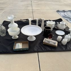 Lot of Vintage Glass