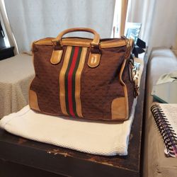 Vintage Gucci Micro GG Boston Bag
