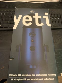 Blue yeti usb microphone