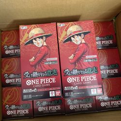 One piece op13 Japanese booster box carrying his will OP-13