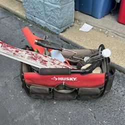 Husky Tool Bag With Tools 