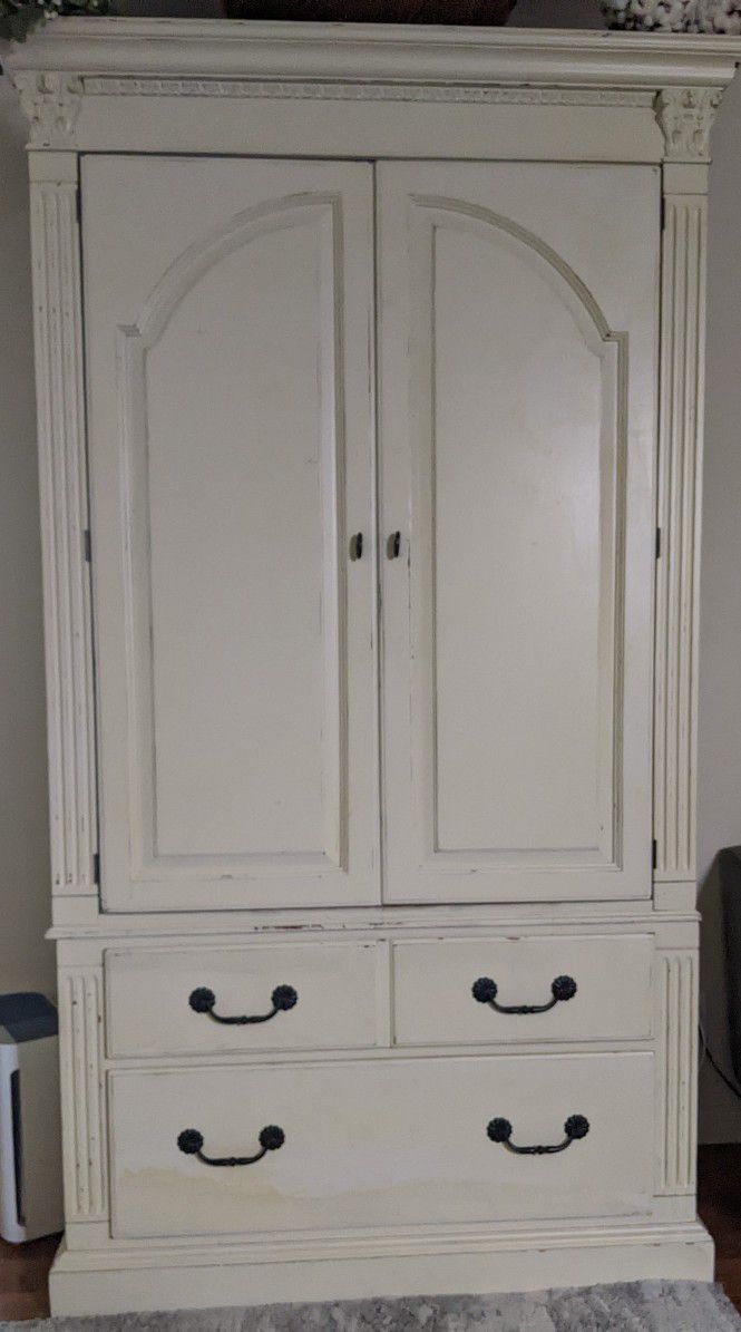 Shabby Chic Armoire 