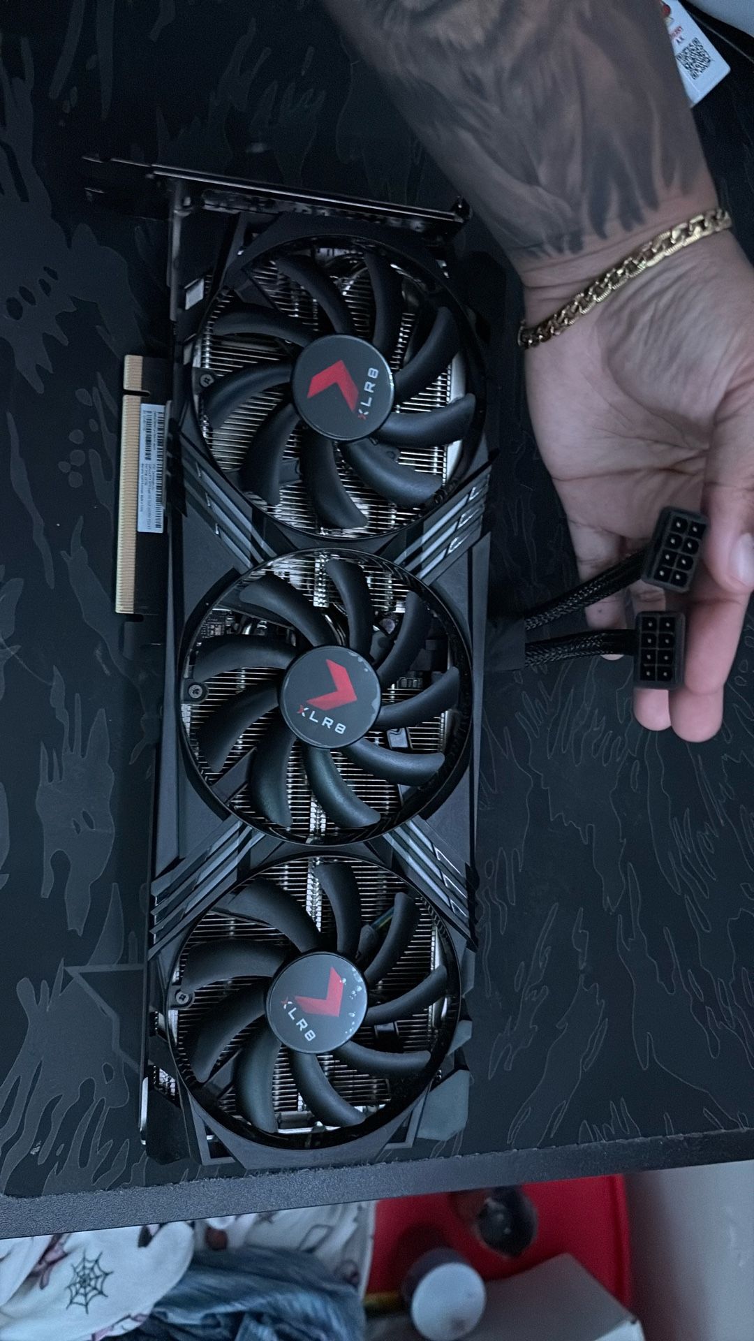 PNY GeForce RTX™ 4070 GPU 12GB XLR8 Gaming VERTO EPIC-X RGB™ Triple Fan DLSS 3 Graphics Card