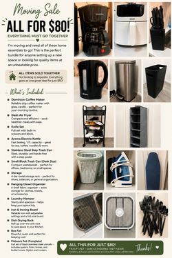Household Bundle — Kitchen, Storage & More!