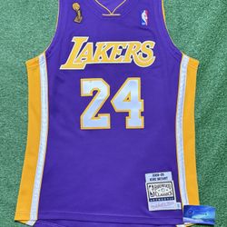 Kobe Bryant Road To Finals Lakers Mitchell & Ness Authentic Jersey Medium