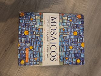 Mosaicos Spanish As A World Language