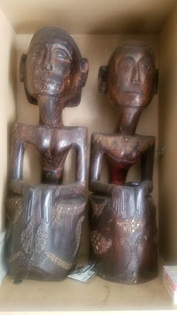 Ethnic statues