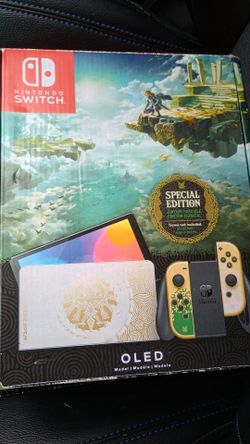 Nintendo Switch OLED - Legend Of Zelda TOTK Special Edition Console
