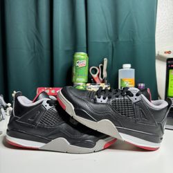 Jordan 4 Retro Bred Reimagined 2024 Sz 1.5Y 