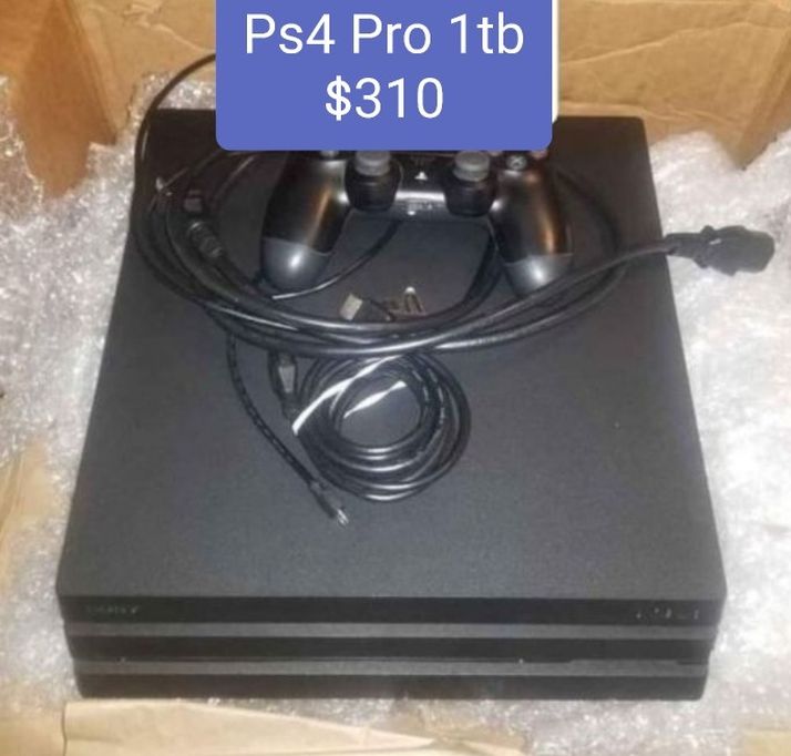 Ps4 PRO 1tb. Price Firm. 1 Week Refund. Games Cost Extra.