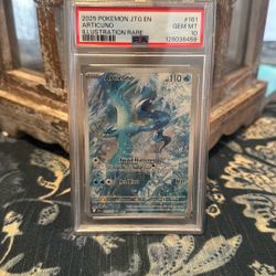 Pokemon Cards Articuno Illustration Rare PSA 10