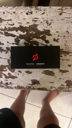 Peloton x Urbanears Sumpan in-ear headphones. Compact wired earbuds designed to stay secure during workouts and exercise.