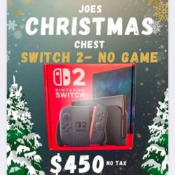 Nintendo Switch 2 (just console no game) - BRAND NEW AND UNOPENED!