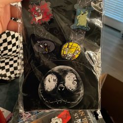 Nightmare Before Christmas Trading Pin starter Set