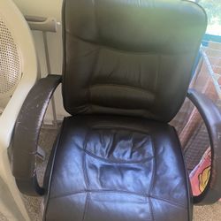 Leather Work Chair For Sale