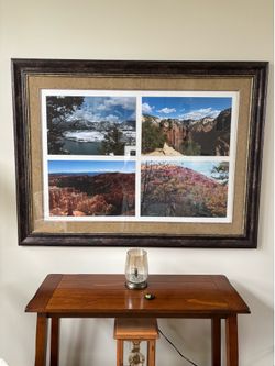 Add your own photos to large frame