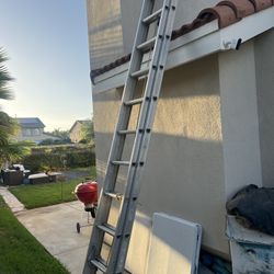 24 FT Werner Aluminum Extension Ladder – Heavy Duty – $200 OBO