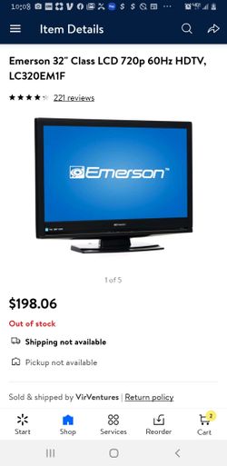 32 inch Emerson tv