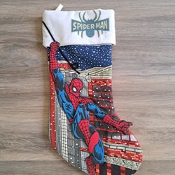 Spiderman Christmas Stocking - Vintage 3D 