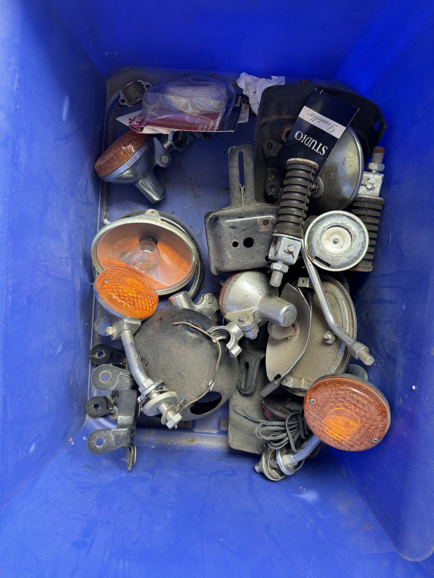 Kawasaki 100 Motorcycle Parts 1973