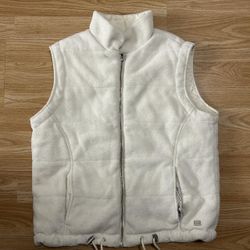 Tommy Hilfiger y2k reversible vest white.  Unisex