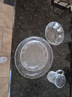 24 serving glass dishes