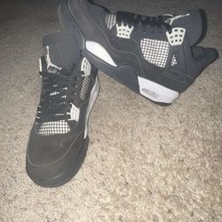 jordan 4 white thunder