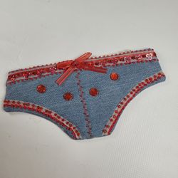 Mimiandme5 Custom Art Crafted Makeup-Cosmetic Bag with Zipper Embellished