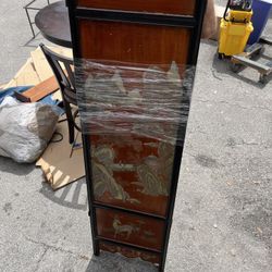 4 Piece Oriental Screen 
