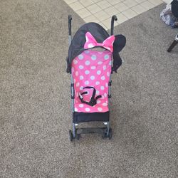 Minnie Mouse umbrella stroller