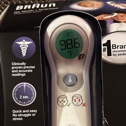 Braun No touch + forehead Thermometer