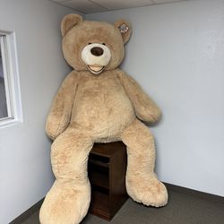 Giant Life Size Teddy Bear - 93” Tall - Brand New