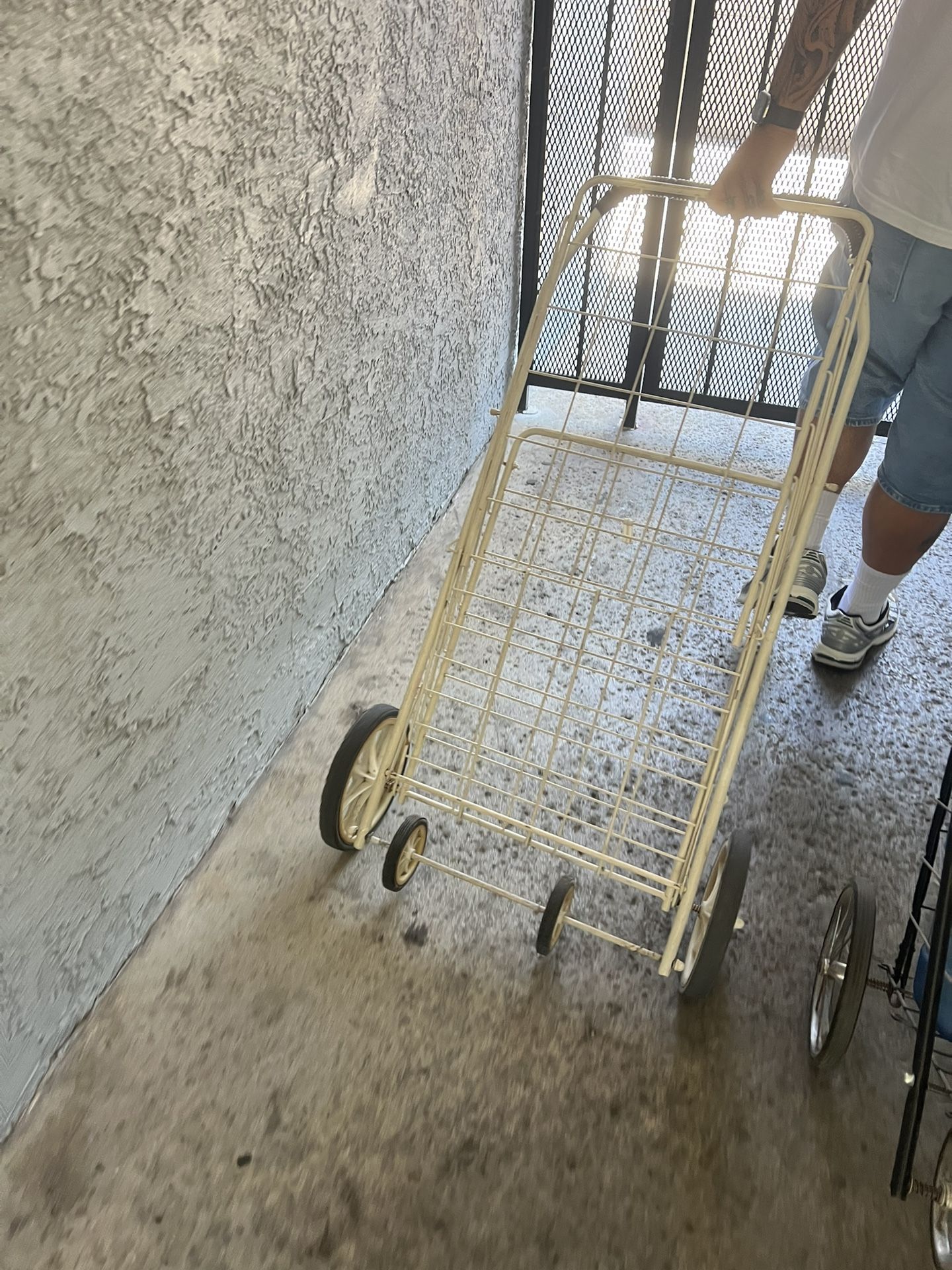 Foldable Utility Cart With Wheel