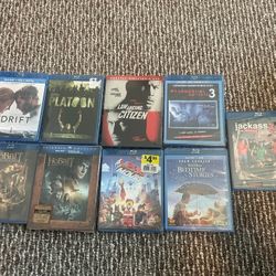 BRAND NEW BLU-RAY MOVIES STILL SEALED