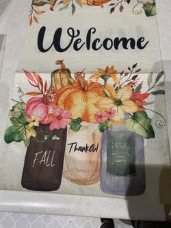 Thanksgiving, Fall, Garden Flags