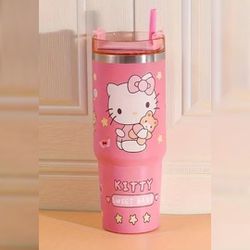 New, Packaged and Sealed🥰1pc Hello Kitty, Kurumi, Water Bottle, Large-capacity Stainless steel. 

