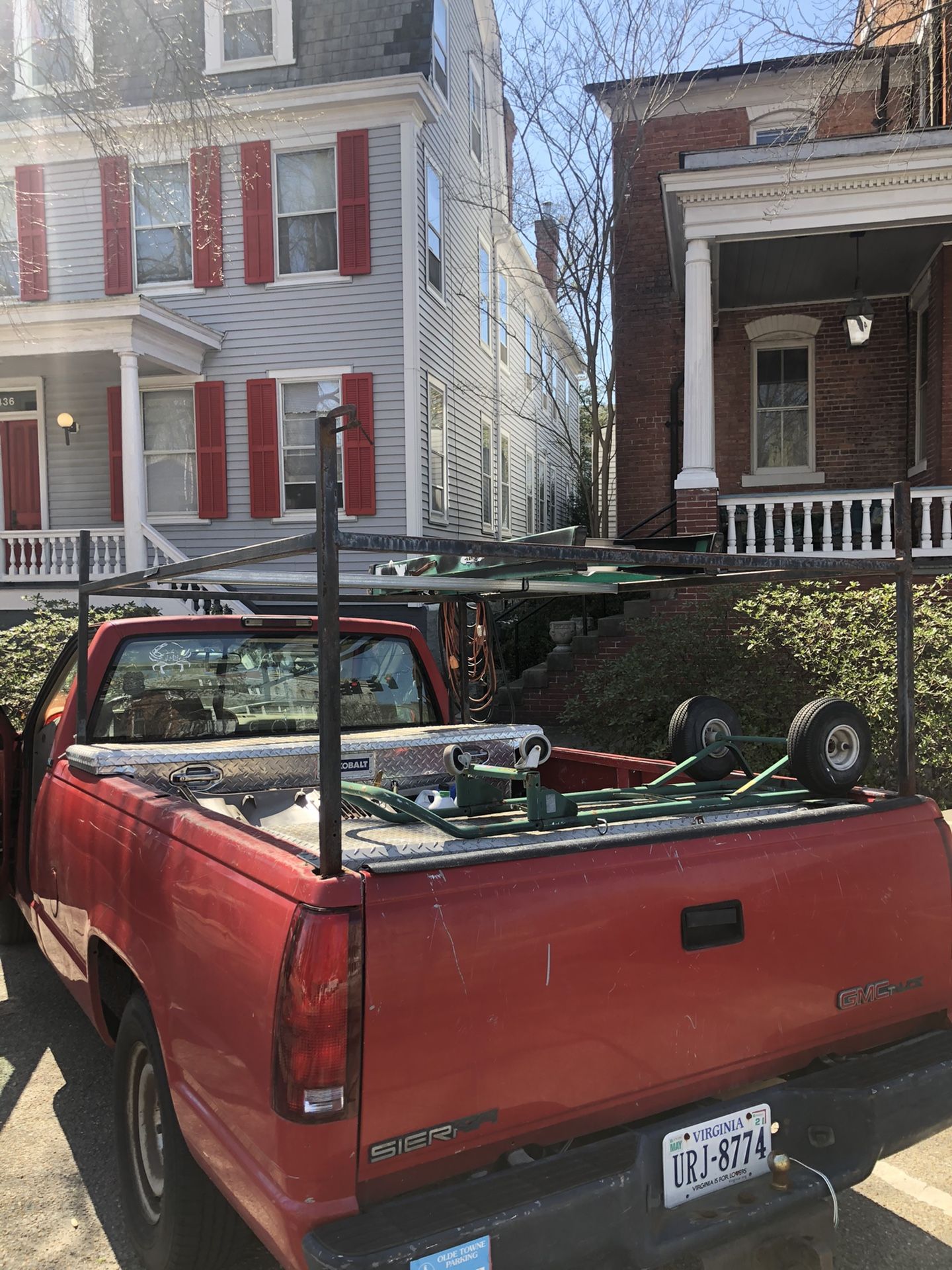 Ladder Rack With Ladder